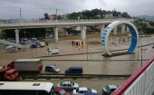 Наводнение в Сочи. Затоплены улицы, вокзал и аэропорт. Фото и видео