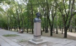Памятник Ивану Федько в Феодосии