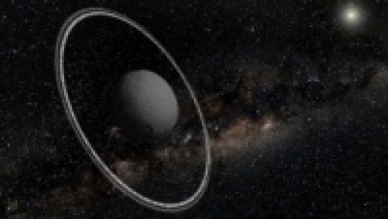 Вокруг астероида Харикло обнаружены газопылевые пояса